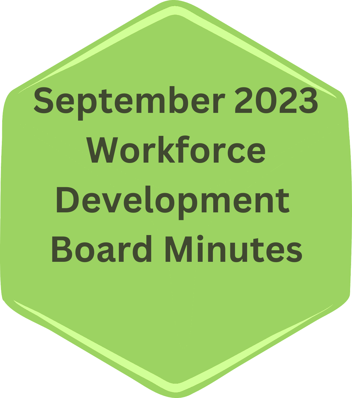 workforce development board meeting minutes September 2023