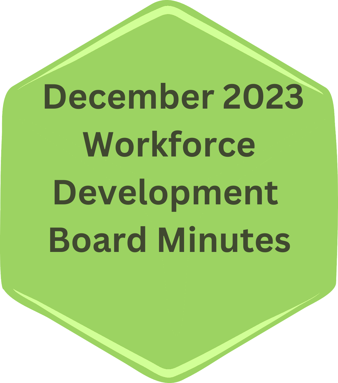 workforce development board meeting minutes December 2023