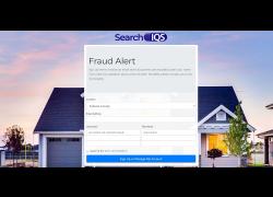 Fraud Alert Welcome Screen