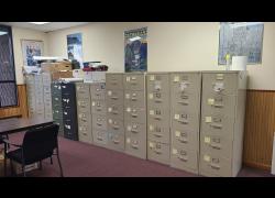 Town of Thompson file cabinets